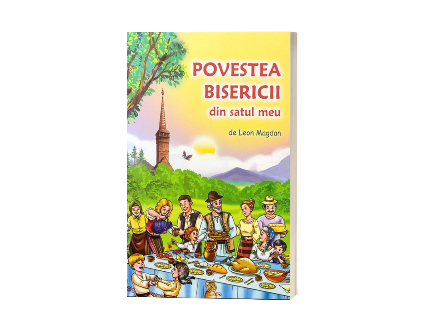 Povestea bisericii din satul meu - Leon Magdan