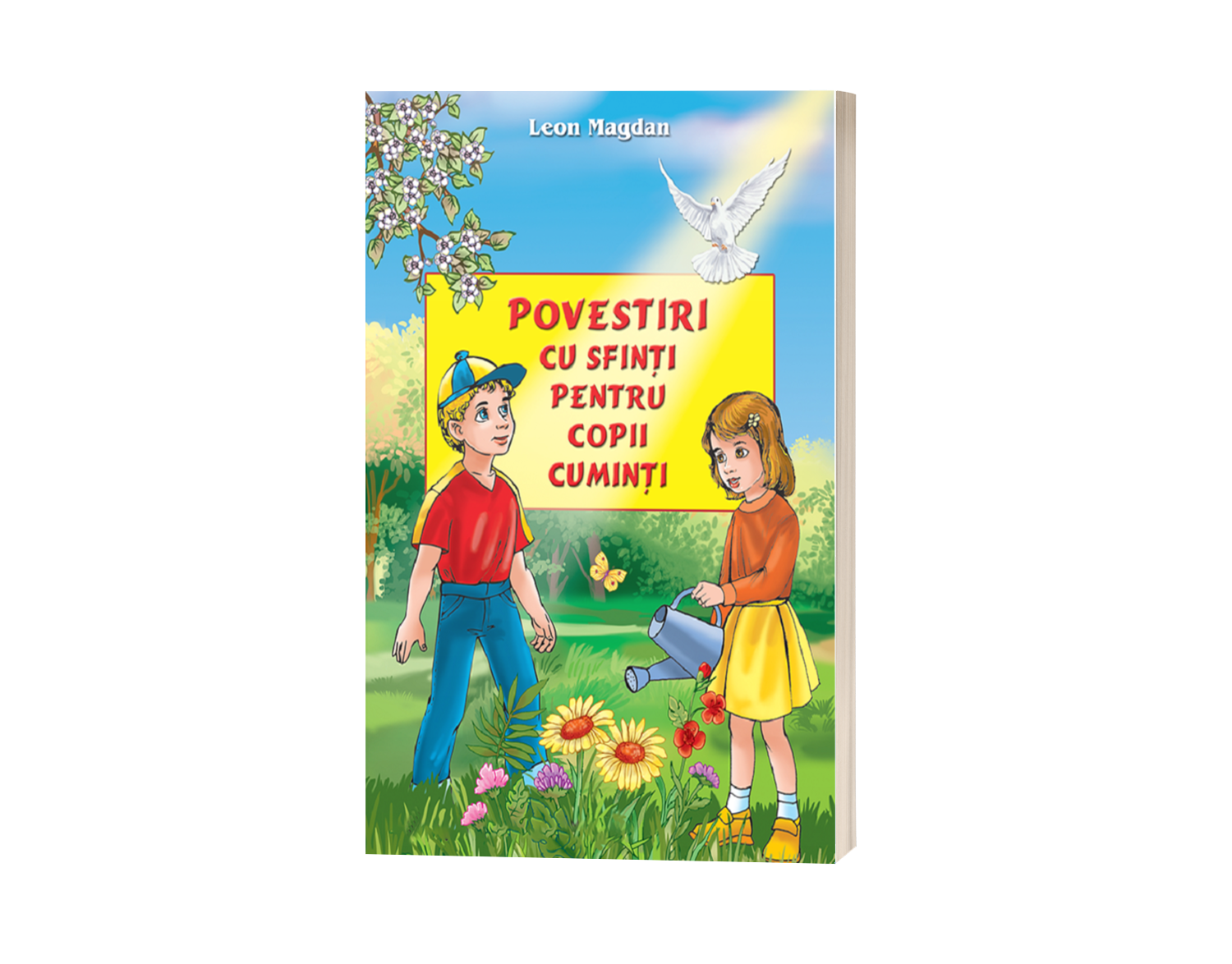 Povestiri cu sfinți pentru copii cuminți - de Leon Magdan