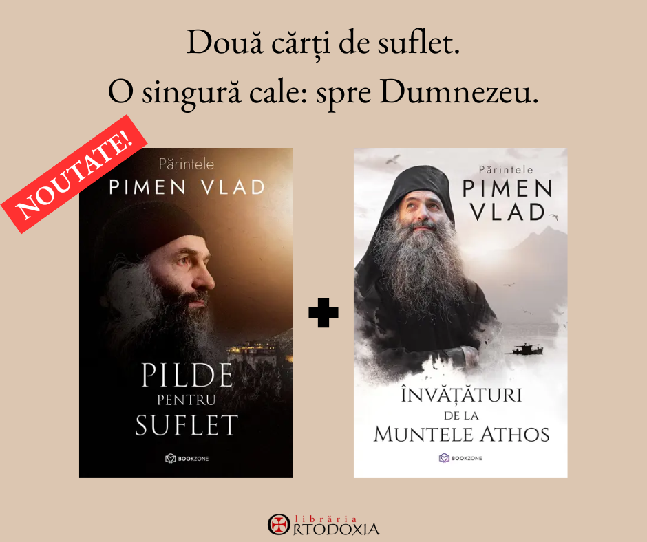 Pachetul Pimen Vlad: Pilde pentru suflet + Învățături de la Muntele Athos
