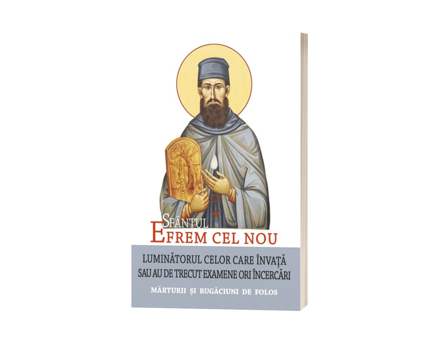 Sfântul Efrem cel Nou – Luminătorul celor care învață sau au de trecut examene ori încercări. Mărturii și rugăciuni de folos