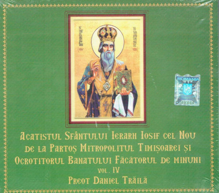 CD - Acatistul Sf. Iosif cel Nou de la Partos