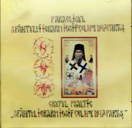 CD audio -Paraclisul Sfantului Ierah Iosif cel Nou de la Partos