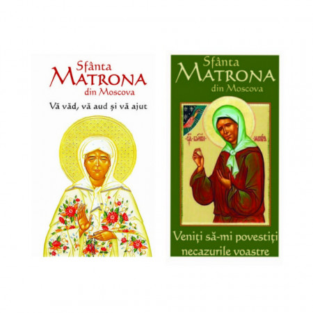 Pachet promotional cu 2 carti - Sfanta Matrona din Moscova