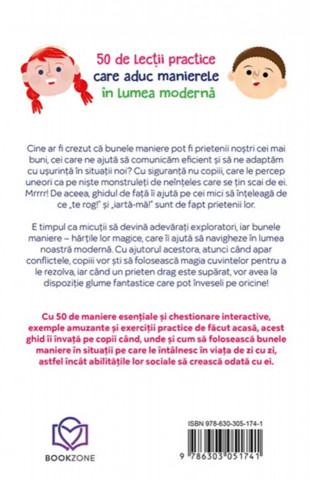 Ghidul bunelor maniere pentru copii. 50 de lecții esențiale și distractive - de Katherine Flannery