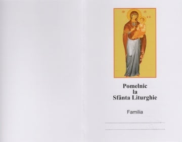 Pomelnic 2 fete - Maica Domnului