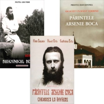 Pachet Promoțional Arsenie Boca: Am auzit un sfant vorbind + Duhovnicul de taina + Chemarea la inviere