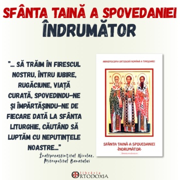 Sfanta taina a spovedaniei - Indrumator