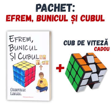 Pachet: Efrem, bunicul si cubul + Cub de viteza cadou - Cristian Leana