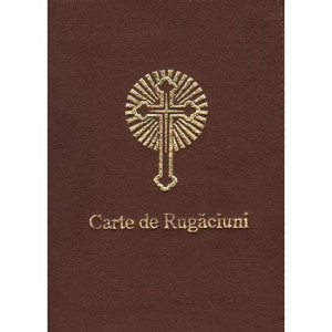 Carte de rugaciuni scris normal, legata in piele