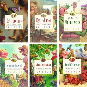 Pachet Max Lucado: Seria Pancinello - Toate cele 6 volume