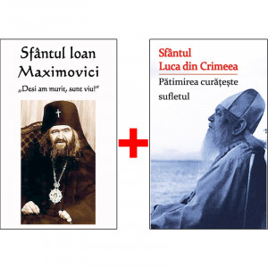 Pachet: Sfantul Luca din Crimeea + Sfantul Ioan Maximovici