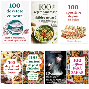 Pachet 700 de Rețete | De post, de dulce și pentru un stil de viață sănătos