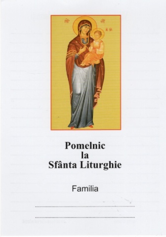 Pomelnic - Maica Domnului