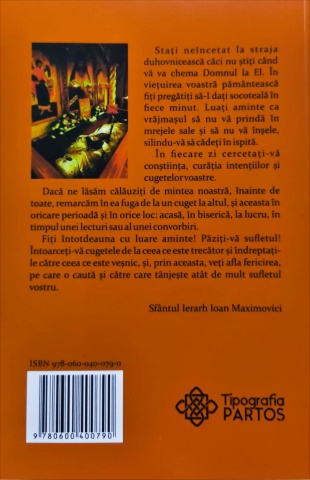 Sf. Ioan Maximovici - Grabnicul ocrotitor al celor necajiti - coperta spate