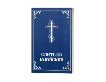 Carte de Rugăciuni - 2 culori - Cartonată - Format mic - 10,5 x 15 cm - albastră