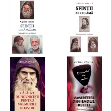 Pachet Promoțional Ciprian Voicilă: Sfinții ne cheamă. + Sfinții de lângă noi. + Calauze duhovnicesti pentru vremurile noastre + Diavolul din pahar