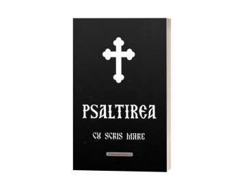 Psaltirea cu scris mare (format 13 x 17 cm)