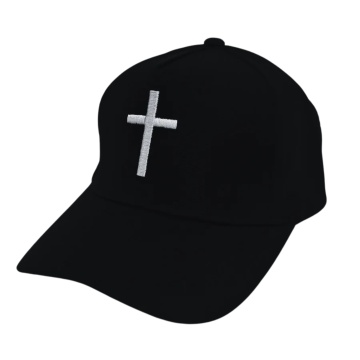 Sapca neagra cu cruce