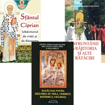Pachet promoțional: Sf. Ciprian + Infruntand vrajitoria + Rugaciuni pentru izbavirea de vraji