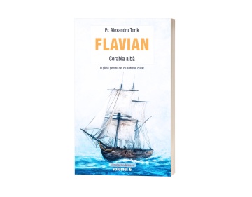 Coperta-fata-cartea-Flavian-vol-6-Corabia-alba