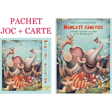 PACHET: Joc - Mancati sanatos + Carte Mancati sanatos