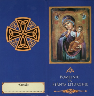 Pomelnic cartonat - Maica Domnului