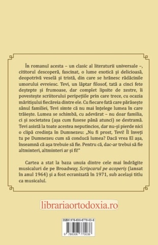Tevi lăptarul - de Salom Alehem
