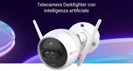 C3X Telecamera Darkfighter con intelligenza artificiale