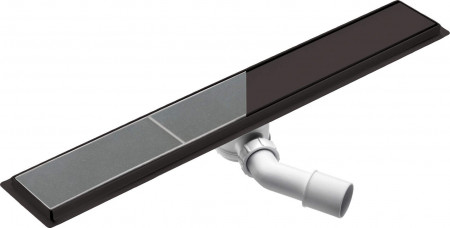 Rigola finisaj negru 70 cm - 2in1