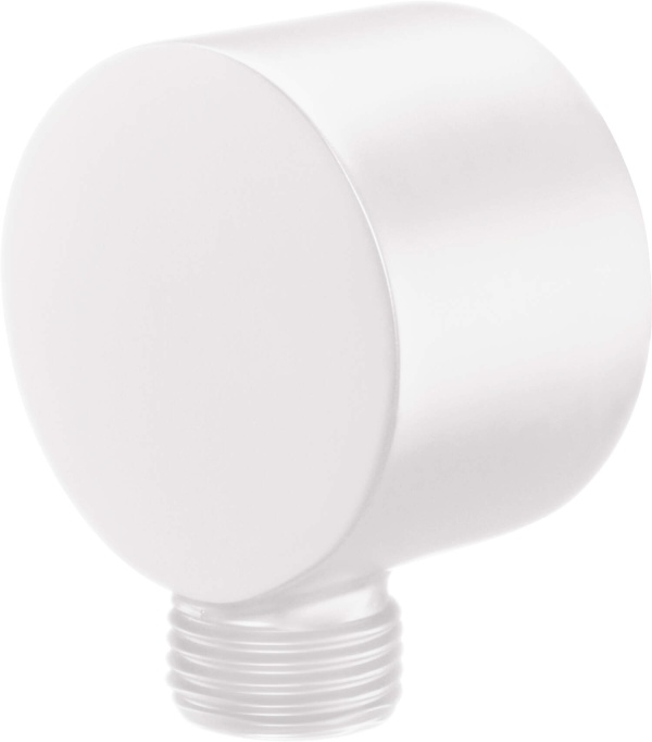 🔗 Cot conector pentru furtun, rotund, finisaj bianco – Cod NAC_A54K