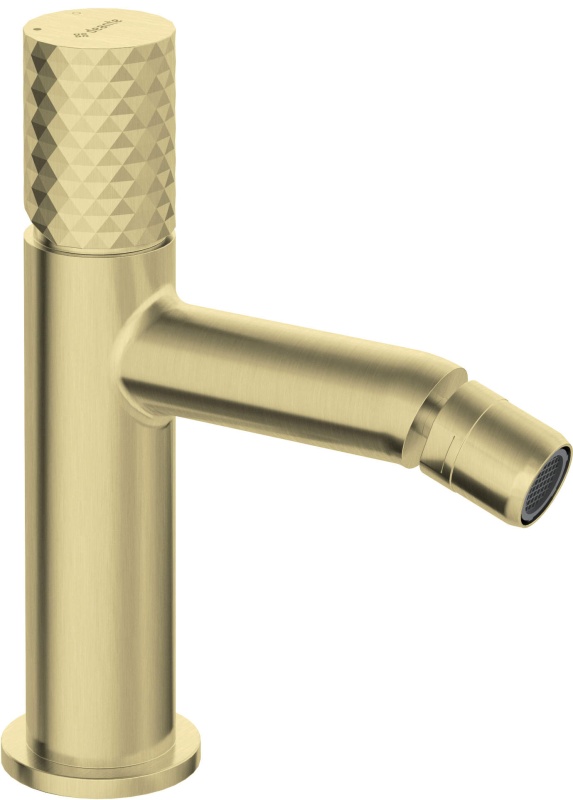 🚿 Baterie pentru bideu SILIA HEXA – Finisaj auriu periat – Cod BHS_R30M