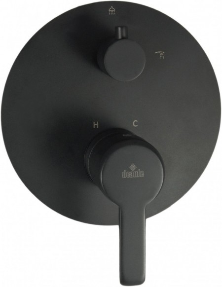 Arnika Nero baterie dus - cada incastrata finisaj negru BQAN44P