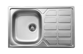 SOUL DECOR SINK 1-BOWL WITH DRAINER WITH FITTING
