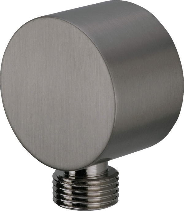 🔗 Cot conector pentru furtun CASCADA, rotund, finisaj titan – Cod NAC_D54K