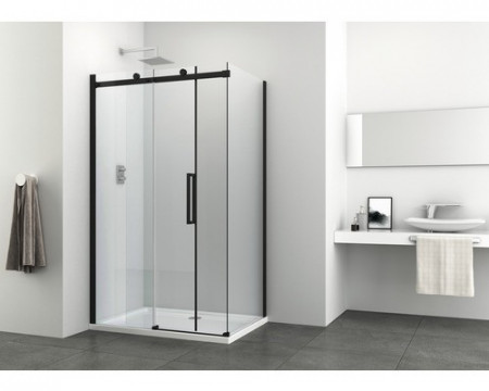 Cabina de dus - usa glisanta ELITE BLACK 8 mm