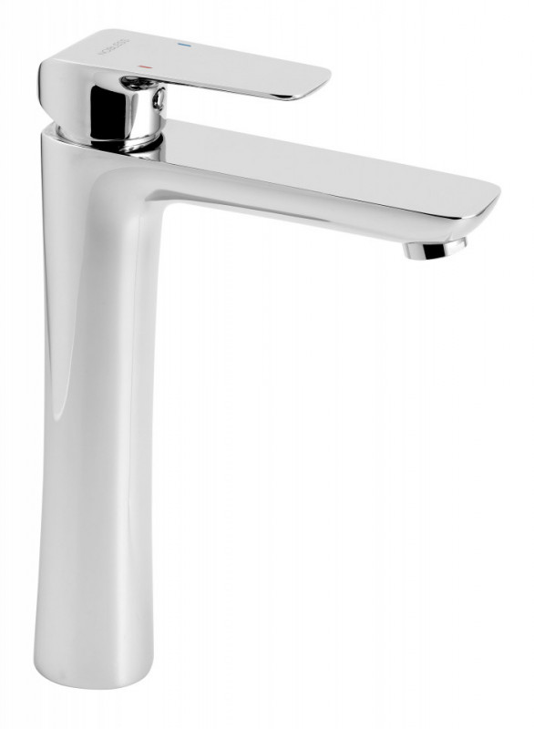 Tina - baterie stativă lavoar înaltă, cu ventil click-clack - 38503.0 - Ferro