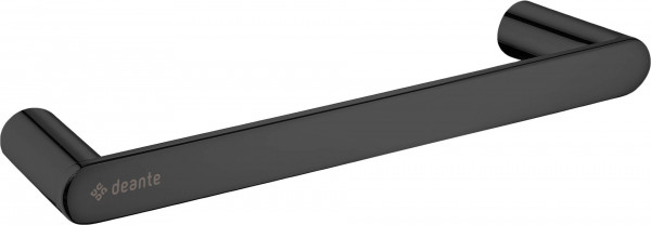 ROUND Suport pentru prosoape de perete - 300 mm finisaj negru ADR_N611