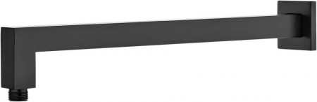 Brat pentru dispersorul fix, finisaj negru, lungime 375mm, forma patrata