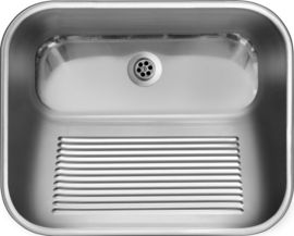 LAUNDRY SINK WITH SIPHON SET