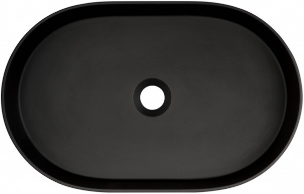 SILIA Lavoar oval CQS_NU6S Finisaj: negru