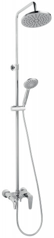 Algeo - sistem de dus cu baterie pentru cada-dus - NP78-BAG13U - Ferro - Img 1