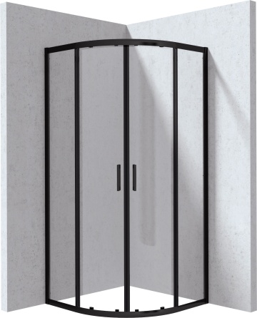 Funkia Evo Cabină de duș, semicerc, 80x80 cm KYP_N088P