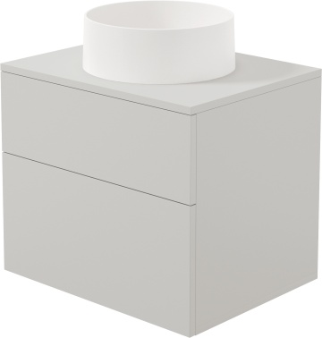 Prizma Mobilier de baie , cu chiuvetă din granit - 360 mm SDKB6SAU4S