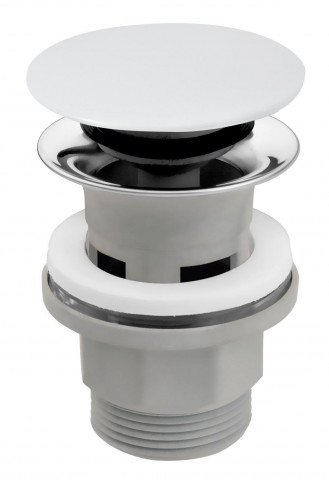 Ventil click-clack cu dop ceramic alb D1 1/4” - S288PPC-B - Ferro - Img 1
