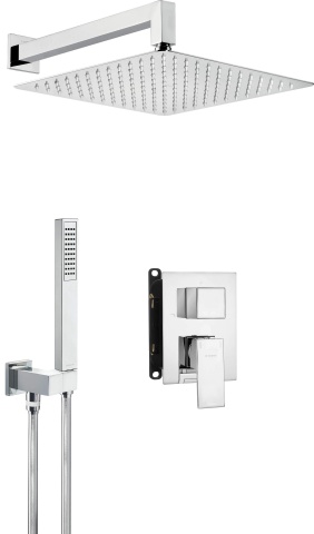 ANEMON Set de duș cu montare îngropată, cu BOX pentru baterie BXYZ0BZM - Img 1