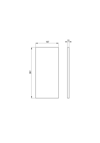 Correo Raft de piatră, pentru coloanele de baie - sistem modular CBL_N20B - Img 2