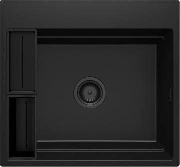 MAGNETIC – Chiuvetă Magnetică din Granit, ZRM_N10A Finisaj Nero 🏡✨ - Img 3
