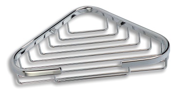 METALIA WIRE Raft mic de colţ crom 6065,0