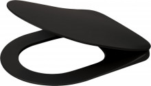 Peonia Black capac slim - Vas WC negru CDE_NSOZ - Img 1