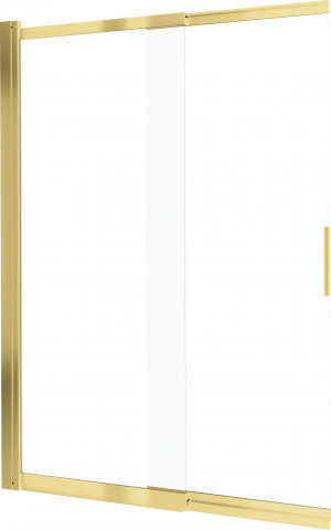 PRIZMA – Paravan de baie 100x140 cm KTJ_Z73R Finisaj: Auriu - Img 1